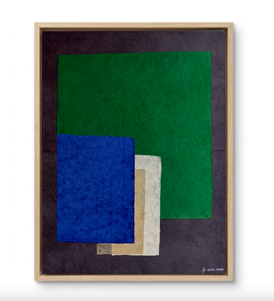 COLLECTION AHB. Composition abstraite 80x60