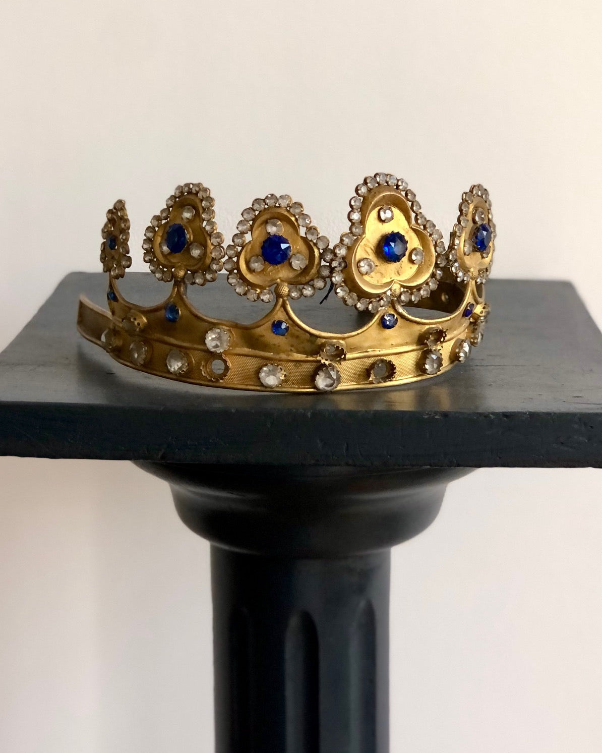 Couronne ancienne vintage bondieuserie