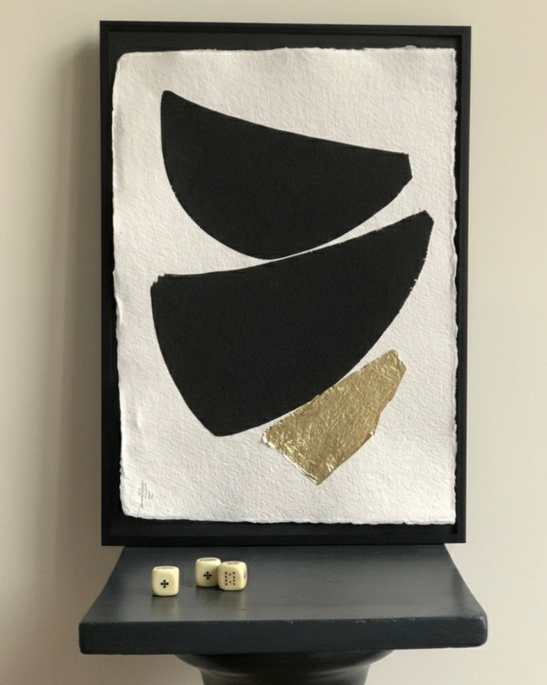 Encre de chine et or 1