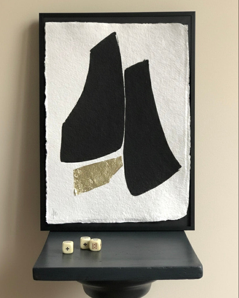 Encre de chine et or 2