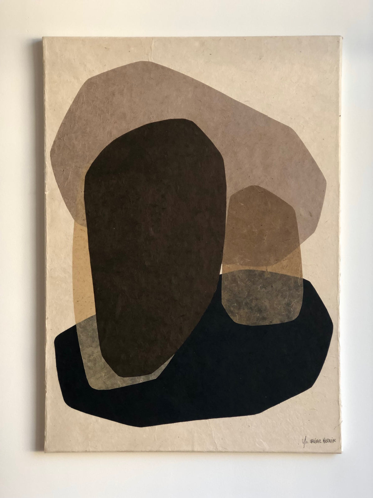 COLLECTION HB. Rue Baudelique 70x50cm