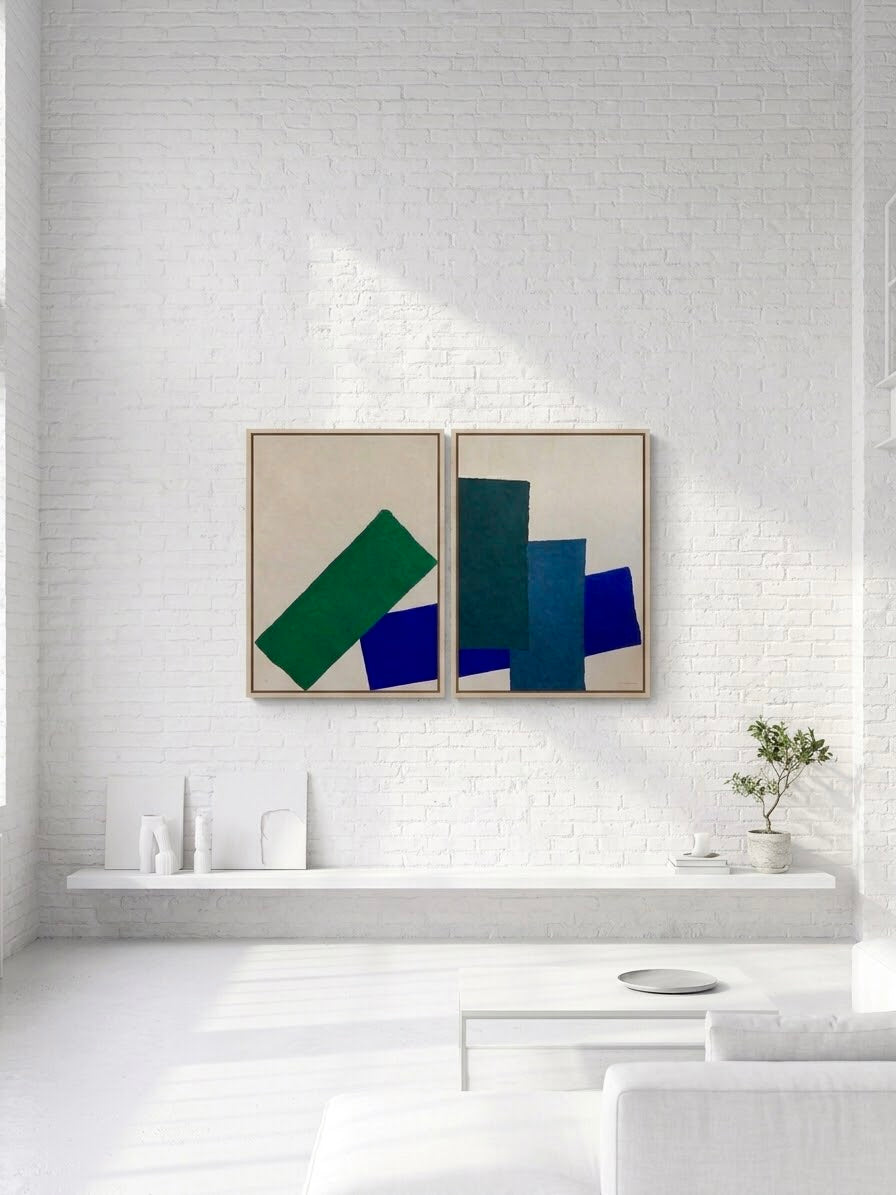 COLLECTION AHB. Diptyque Rue custine 105x75