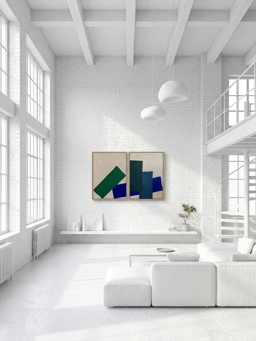 COLLECTION AHB. Diptyque Rue custine 105x75