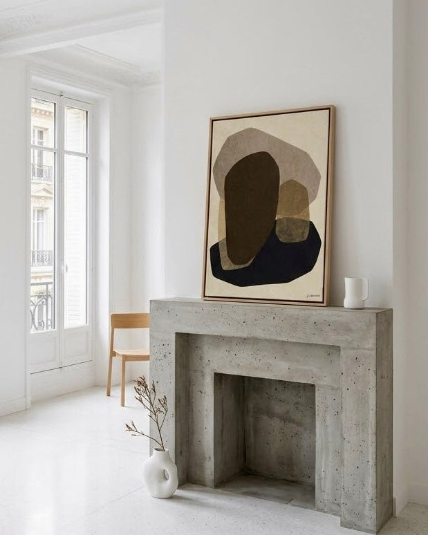 COLLECTION HB. Rue Baudelique 70x50cm