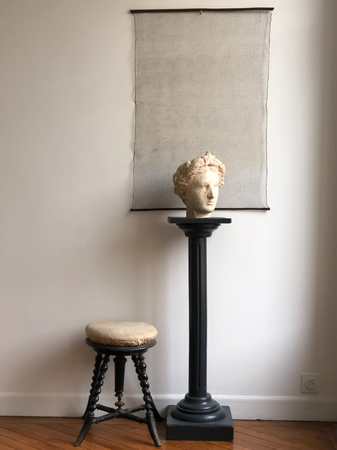 OBJET INSOLITE Panneau ancien japonais