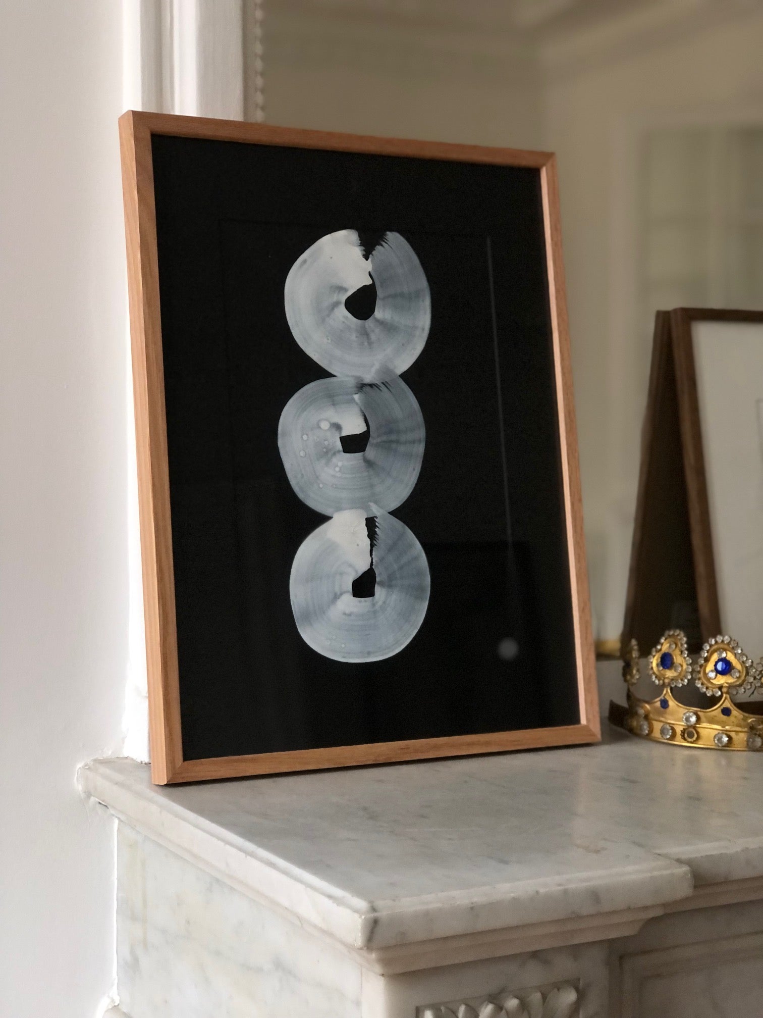 COLLECTION NICOLE N°3. Encre de chine blanche