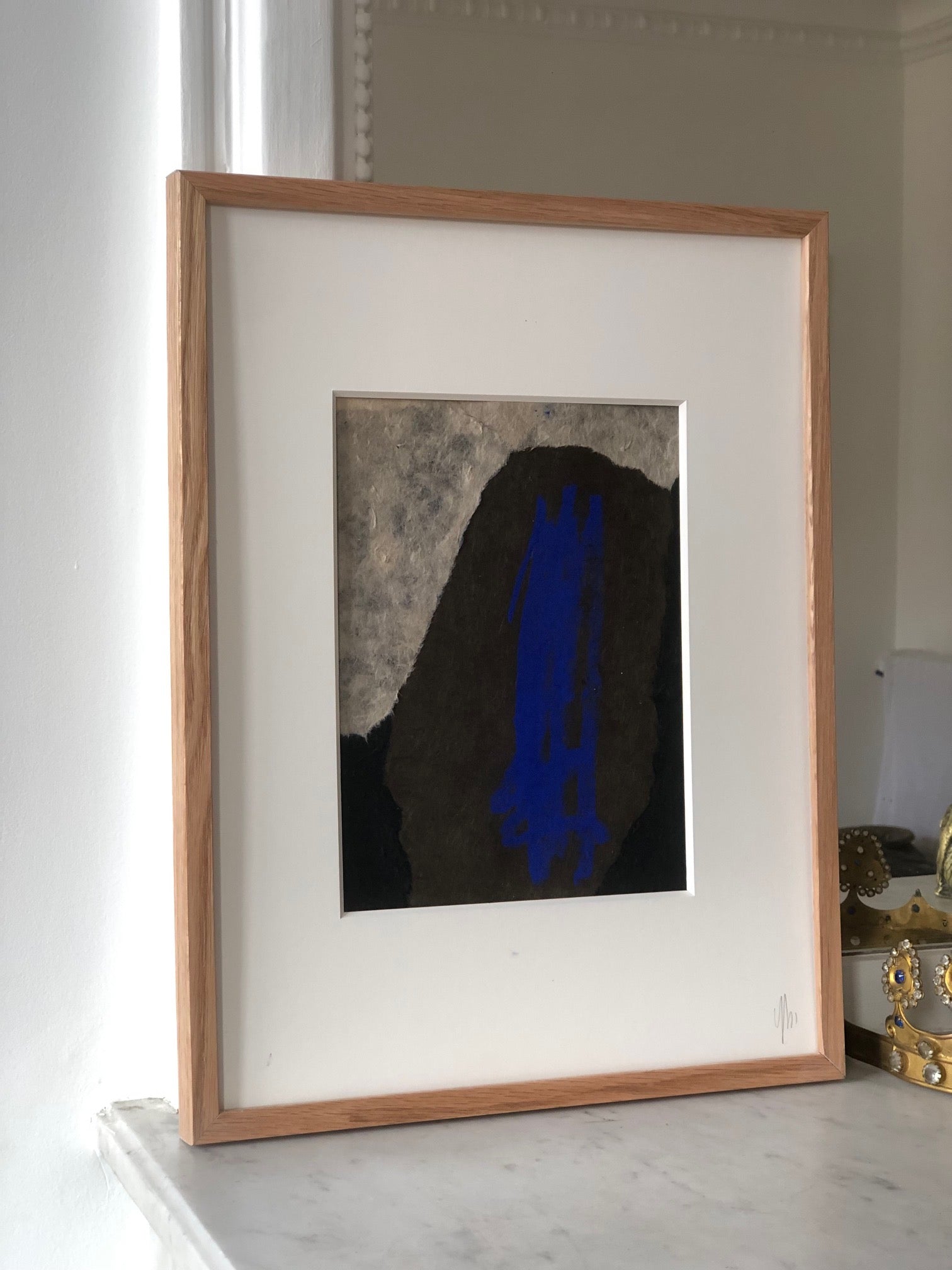 COLLECTION DRAGON. Collage N°10 - 40x30