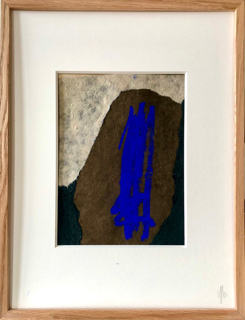 COLLECTION DRAGON. Collage N°10 - 40x30