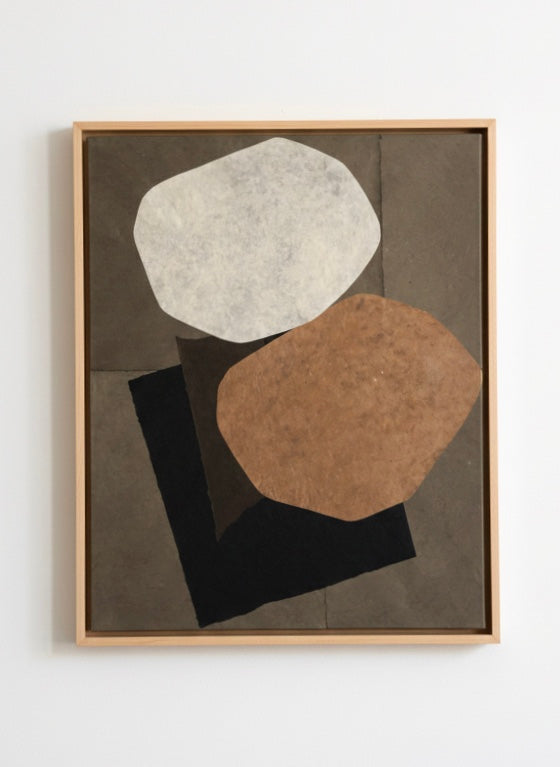 COLLECTION HB. Collage abstrait de papiers