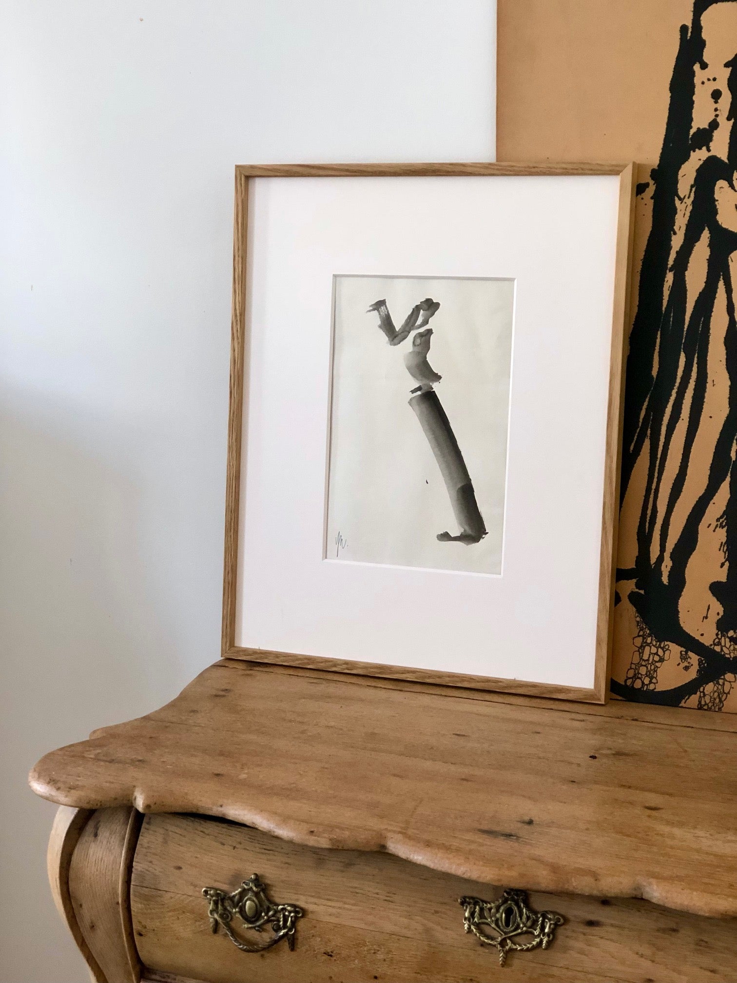 COLLECTION DRAGON. Collage N°10 - 50x40