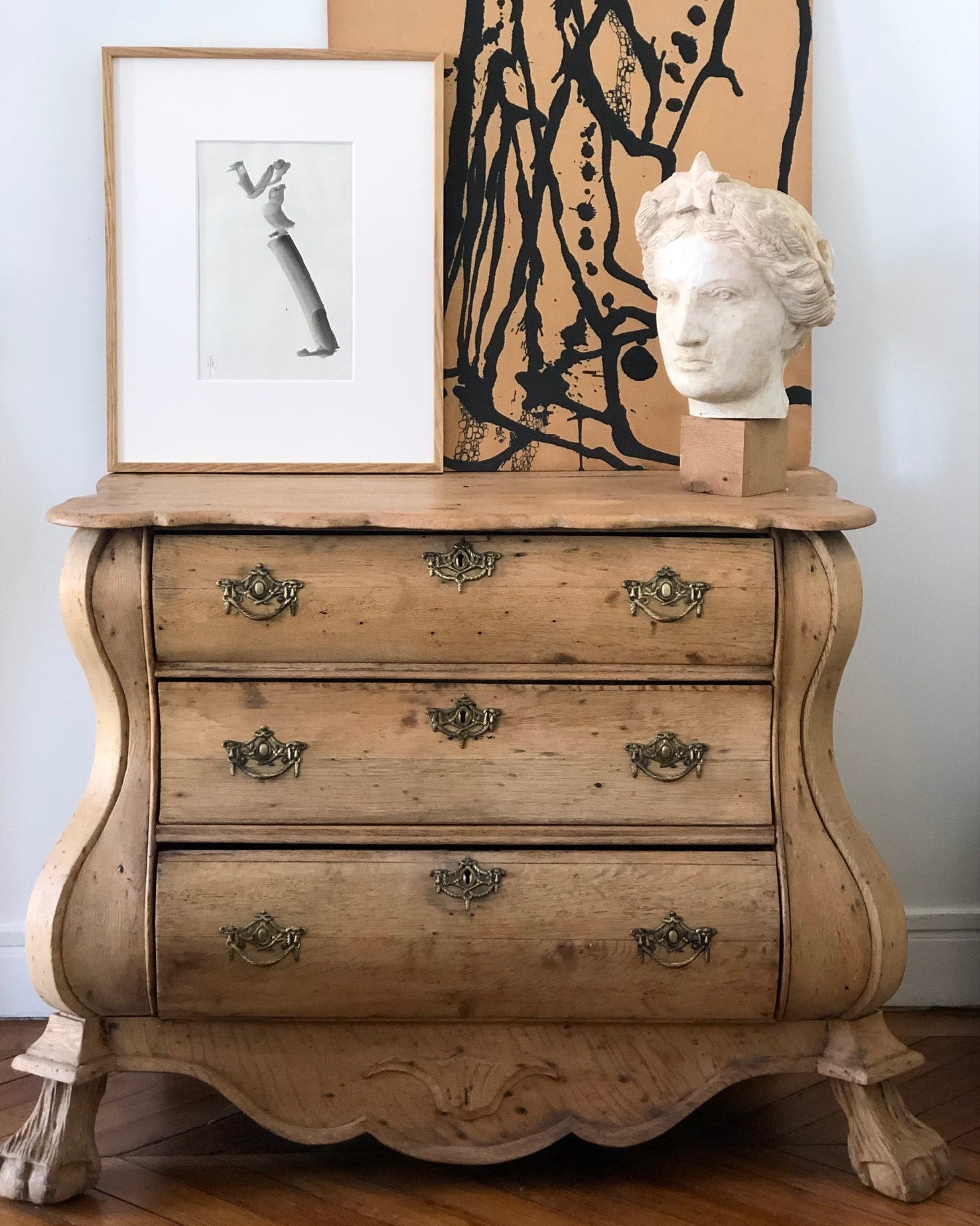 COLLECTION DRAGON. Collage N°10 - 50x40