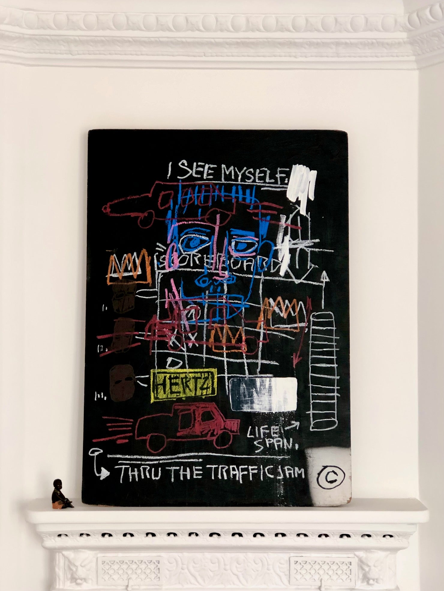 THIERRY ROUXEL Art contemporain 100x70cm