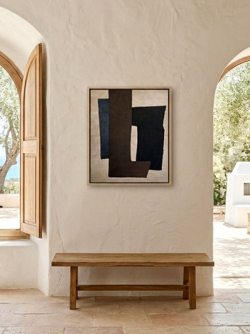 COLLECTION AHB. Composition abstraite 80x60