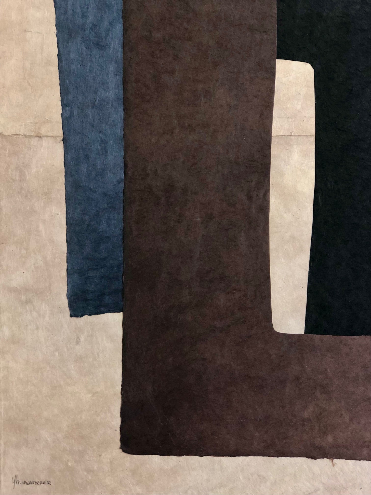 COLLECTION AHB. Composition abstraite 80x60