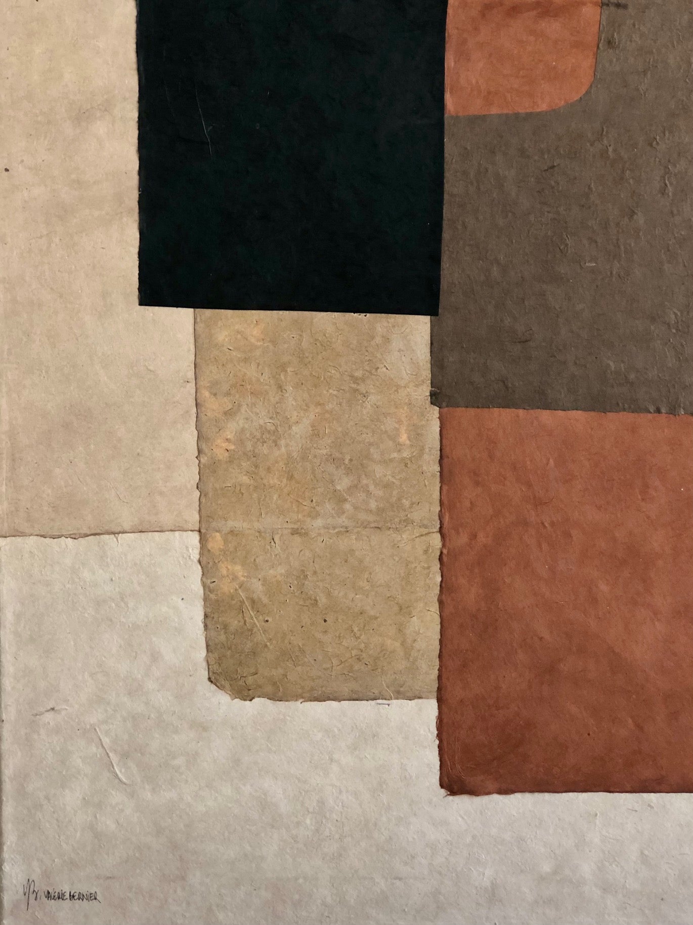 COLLECTION AHB. Composition abstraite 105x85