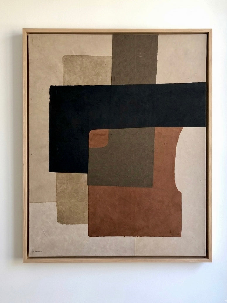 COLLECTION AHB. Composition abstraite 105x85
