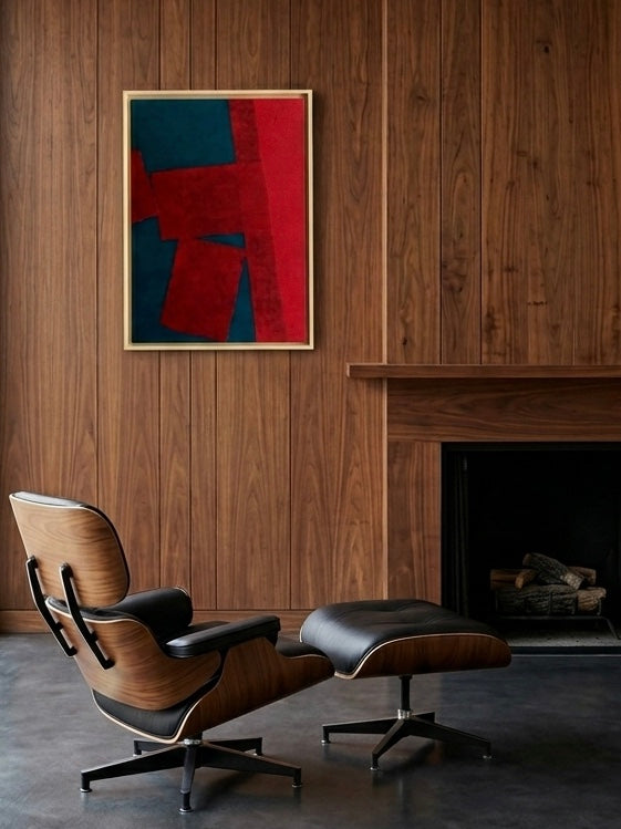 COLLECTION AHB. Composition abstraite 70x50
