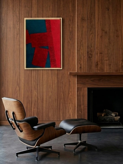 COLLECTION AHB. Composition abstraite 70x50
