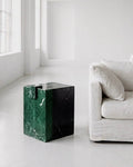 SELLETTE EN MARBRE VERT