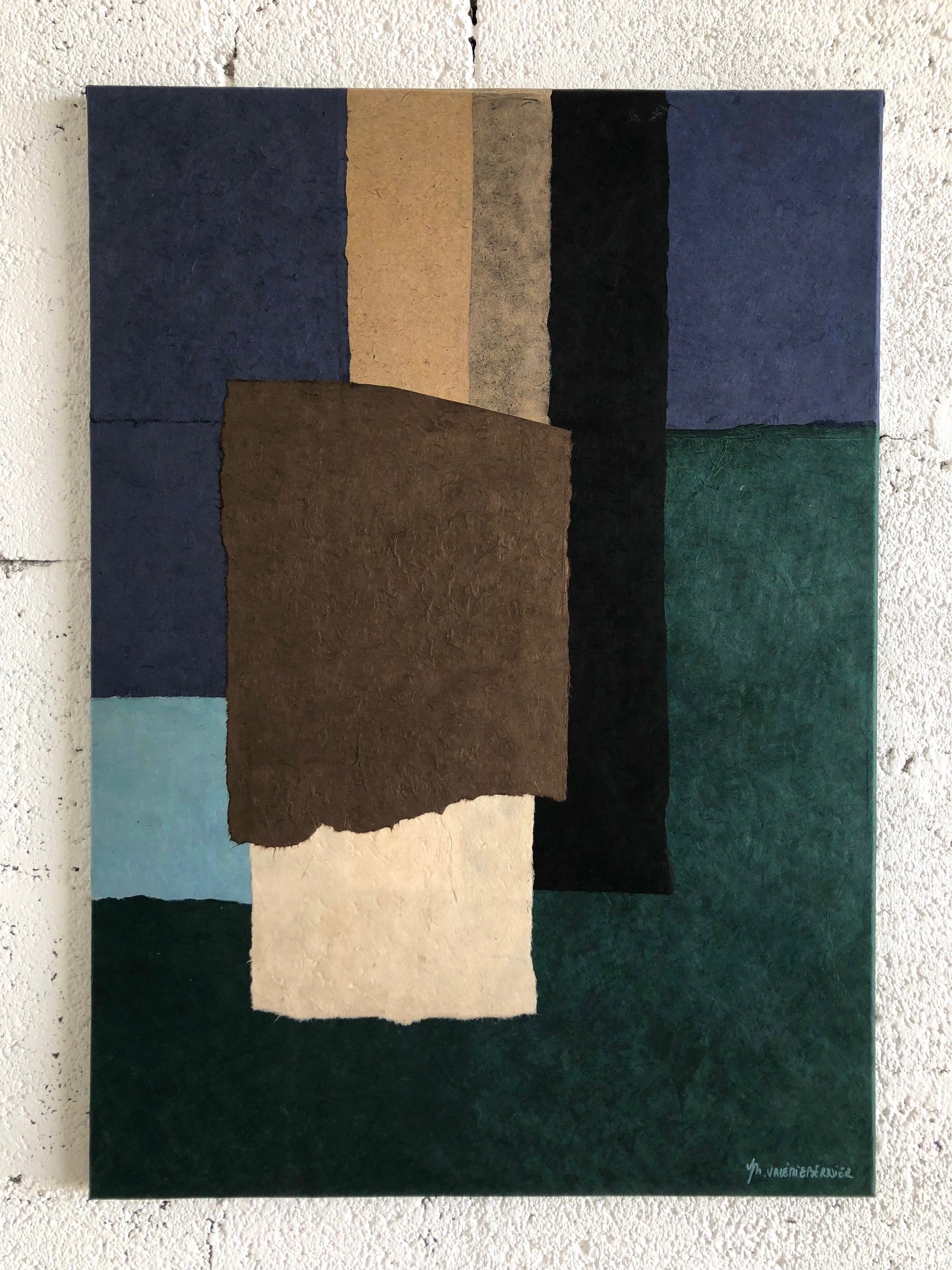 COLLECTION AHB. Rue de la harpe 70x50cm