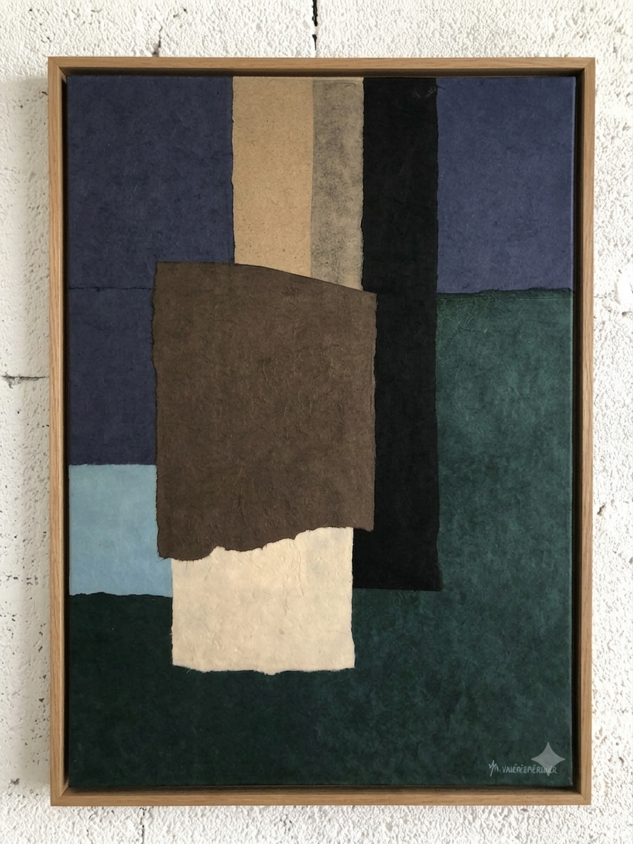 COLLECTION AHB. Rue de la harpe 70x50cm