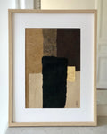COLLECTION DRAGON. Collage N°68 - 40x30