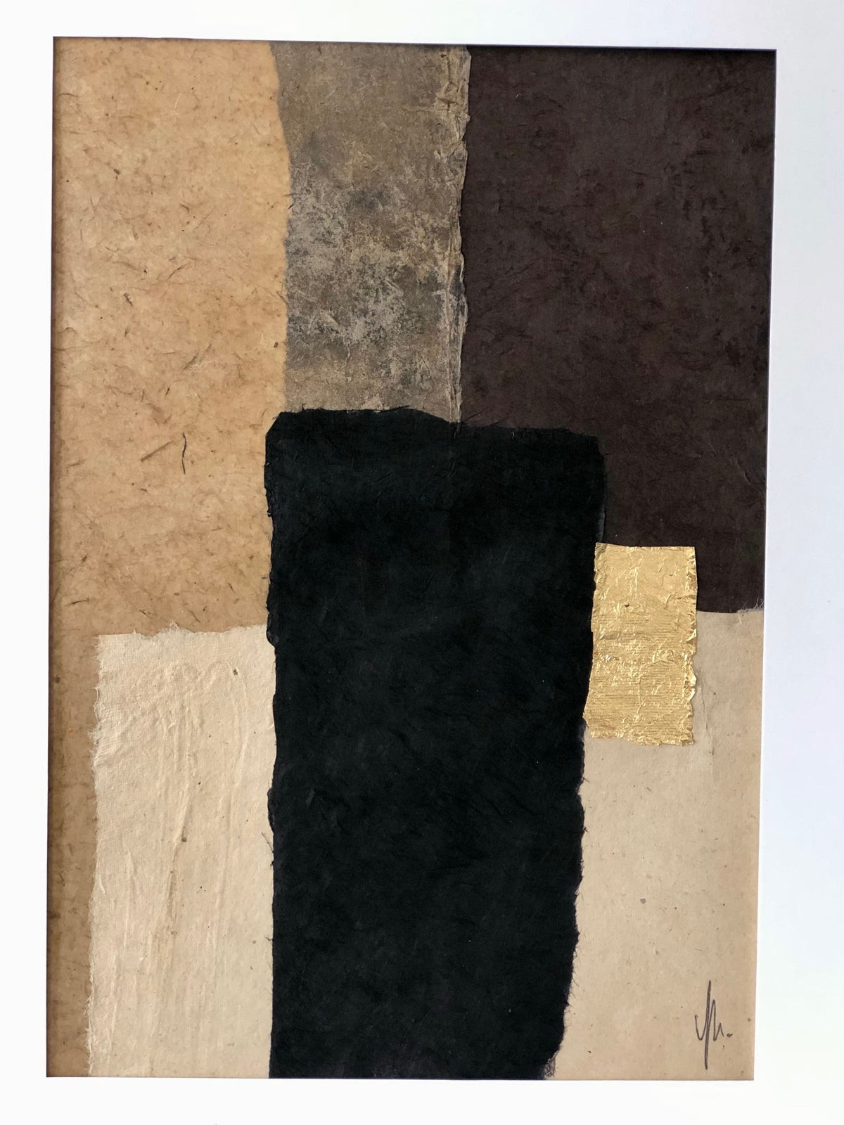 COLLECTION DRAGON. Collage N°68 - 40x30