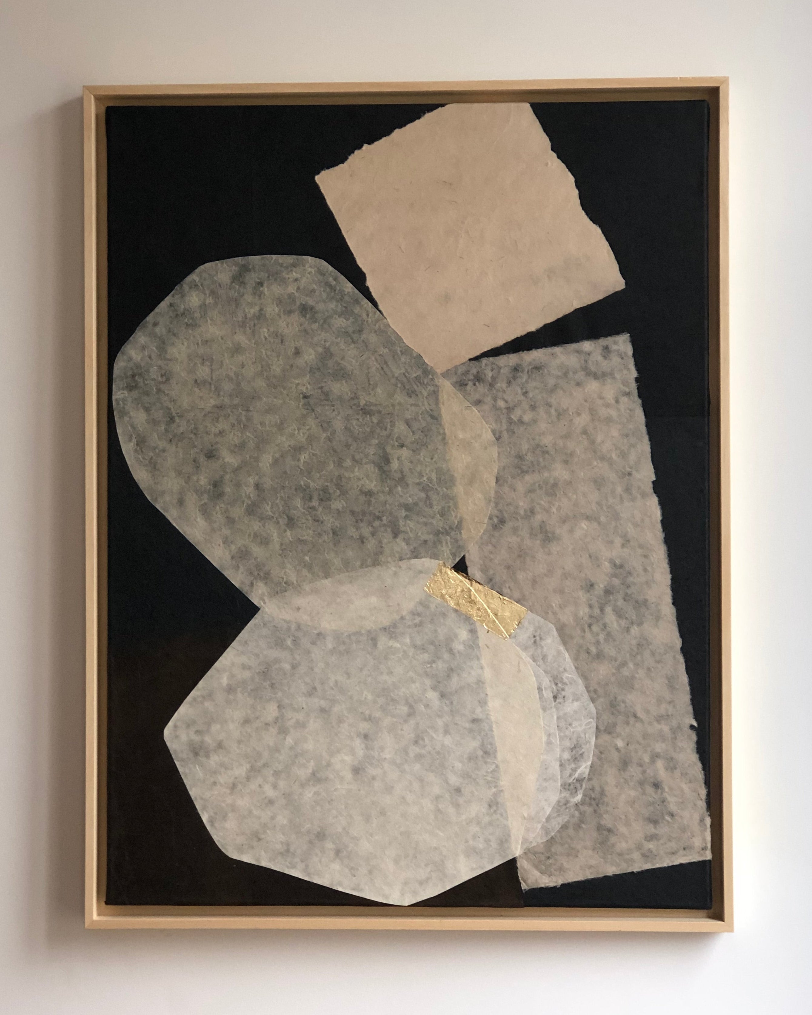 Tableau collage et or 2